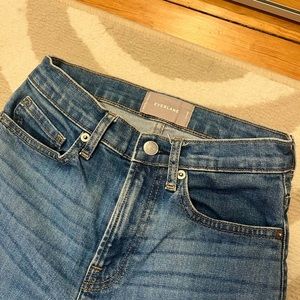 Everlane midrise skinny jean.